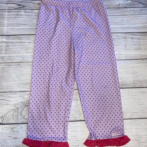 American Girl Bitty Baby Sz 6/6X Girls & Doll PJs - Picture 7 of 8